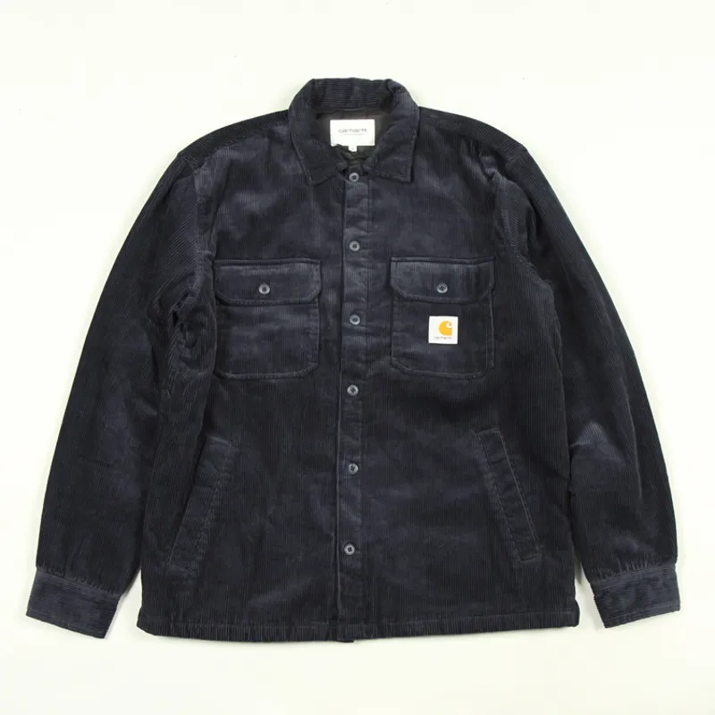 Carhartt WIP Whitsome Shirt Jac - Dark Navy